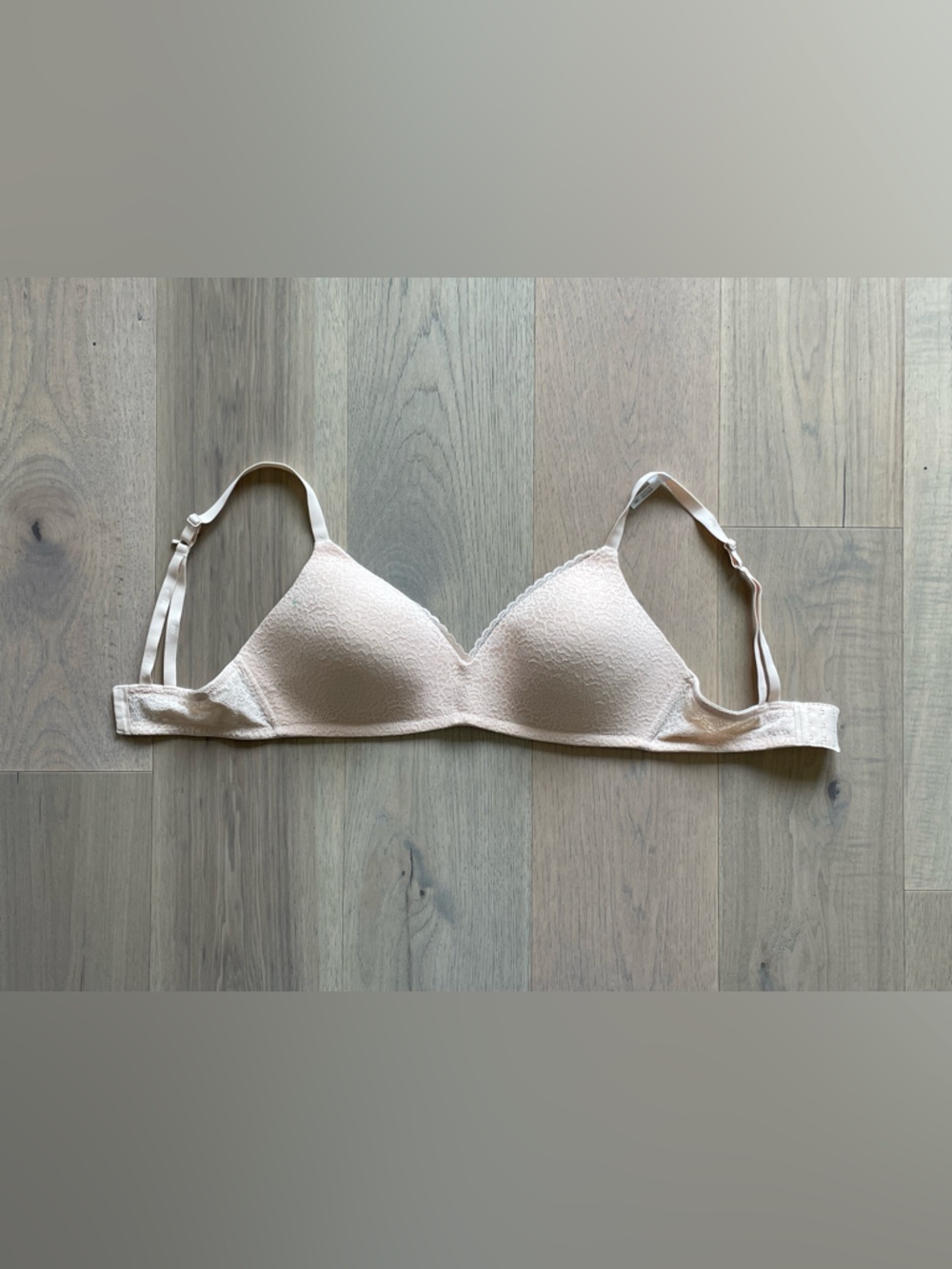 Aerie Light Blush Lace Wireless Everyday Bra 38D - Picture 8 of 8